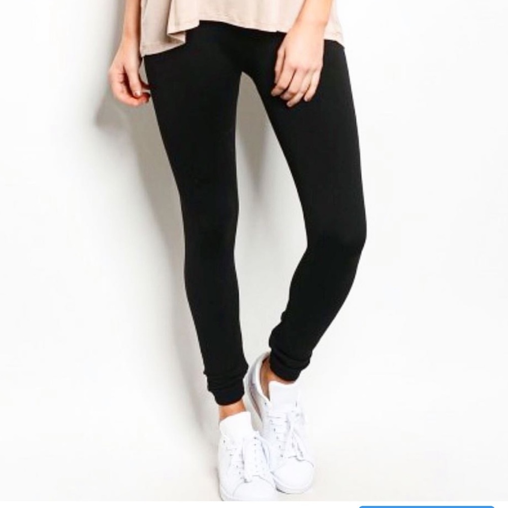 Black Fleece lined leggings